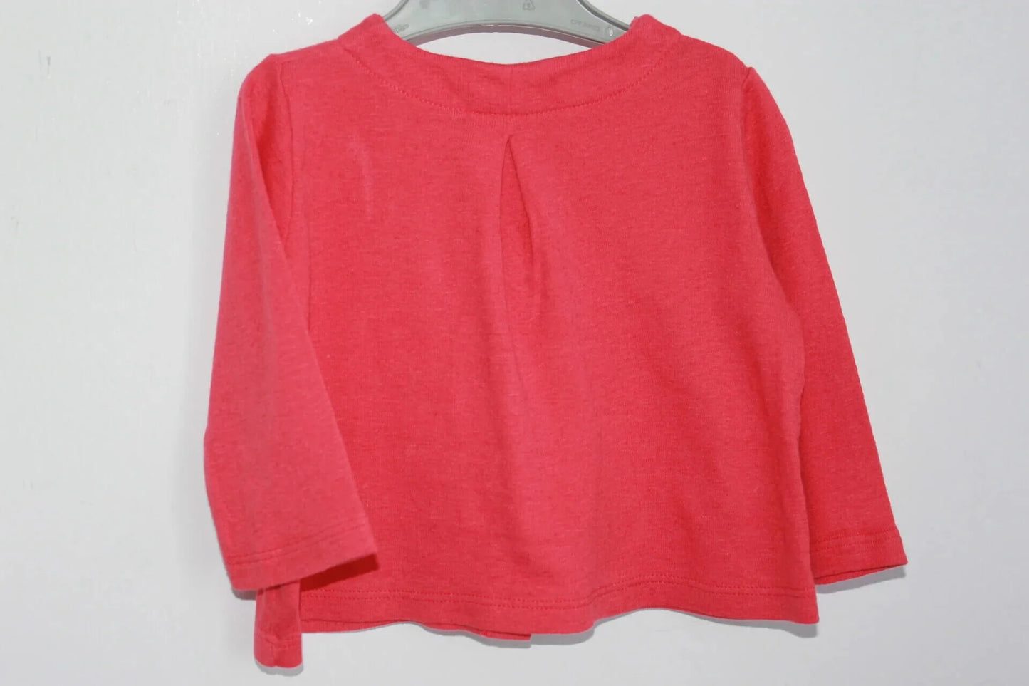 preloved koraalroze vest van petit bateau in maat 68